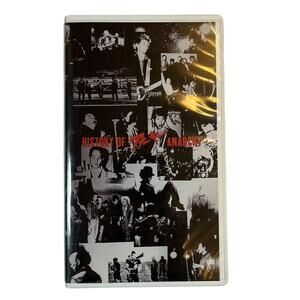 History of Anarchy (アナーキー) VHS Tape Rare Japanese Import 1996 JCVI-001 Punk Rock